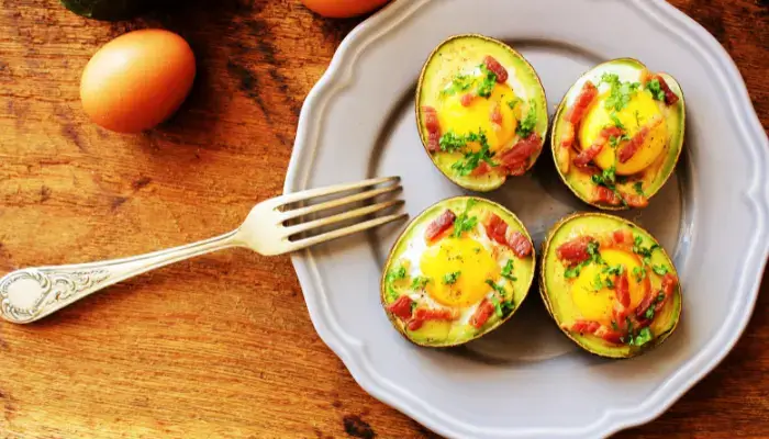 Avocado Bacon Chicken Salad Boats