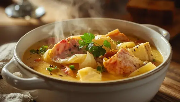 Chicken Cordon Bleu Stew Creamy One-Pot Keto Recipe