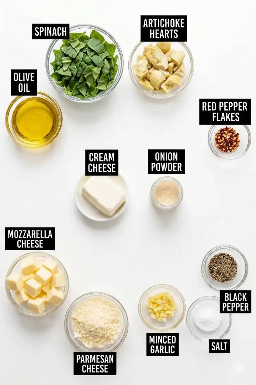 Easy Low-Carb Keto Spinach Artichoke Dip