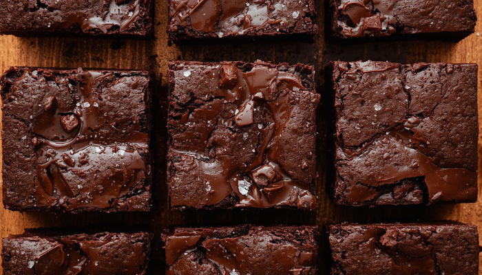 Fudgy Avocado Chocolate Brownies