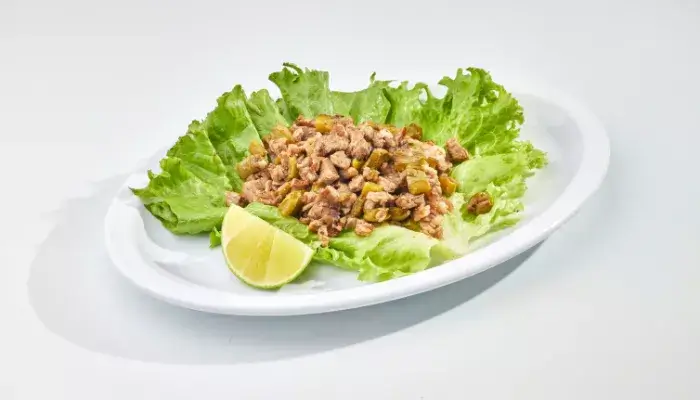 Spicy Tuna Salad Lettuce Wraps