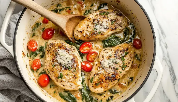 Tuscan Garlic Salmon