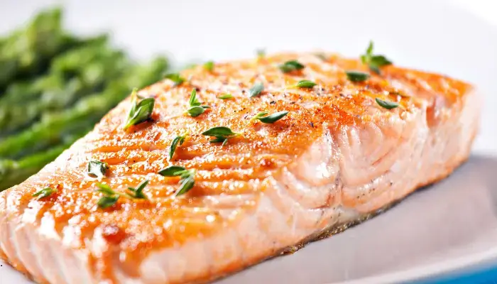 Garlic Butter Baked Salmon