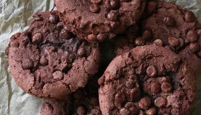 Keto Double Chocolate Cookies